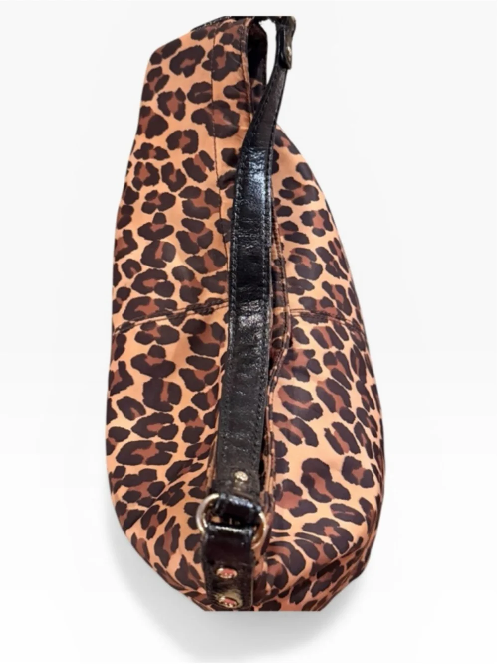 Kate Spade New York Leopard Print Nylon Hobo Bag